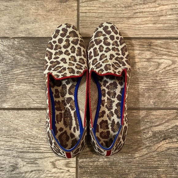 Rothy’s Mocha Spot Loafers Shoes Sz 9 - Picture 3 of 8